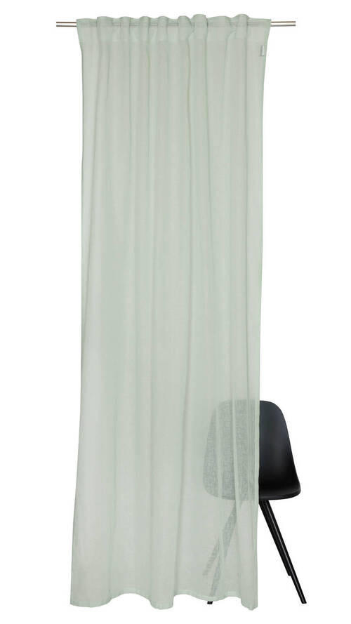 VORHANGSCHAL transparent  - Hellgrün, Basics, Textil (130/250cm) - Schöner Wohnen
