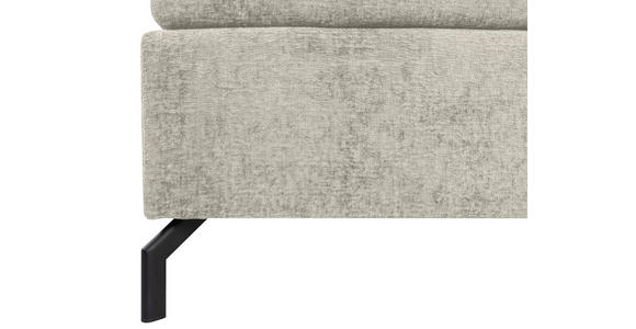 BOXSPRINGBETT 140/200 cm in Beige - Beige/Schwarz, Design, Textil/Metall (140/200cm) - Esposa