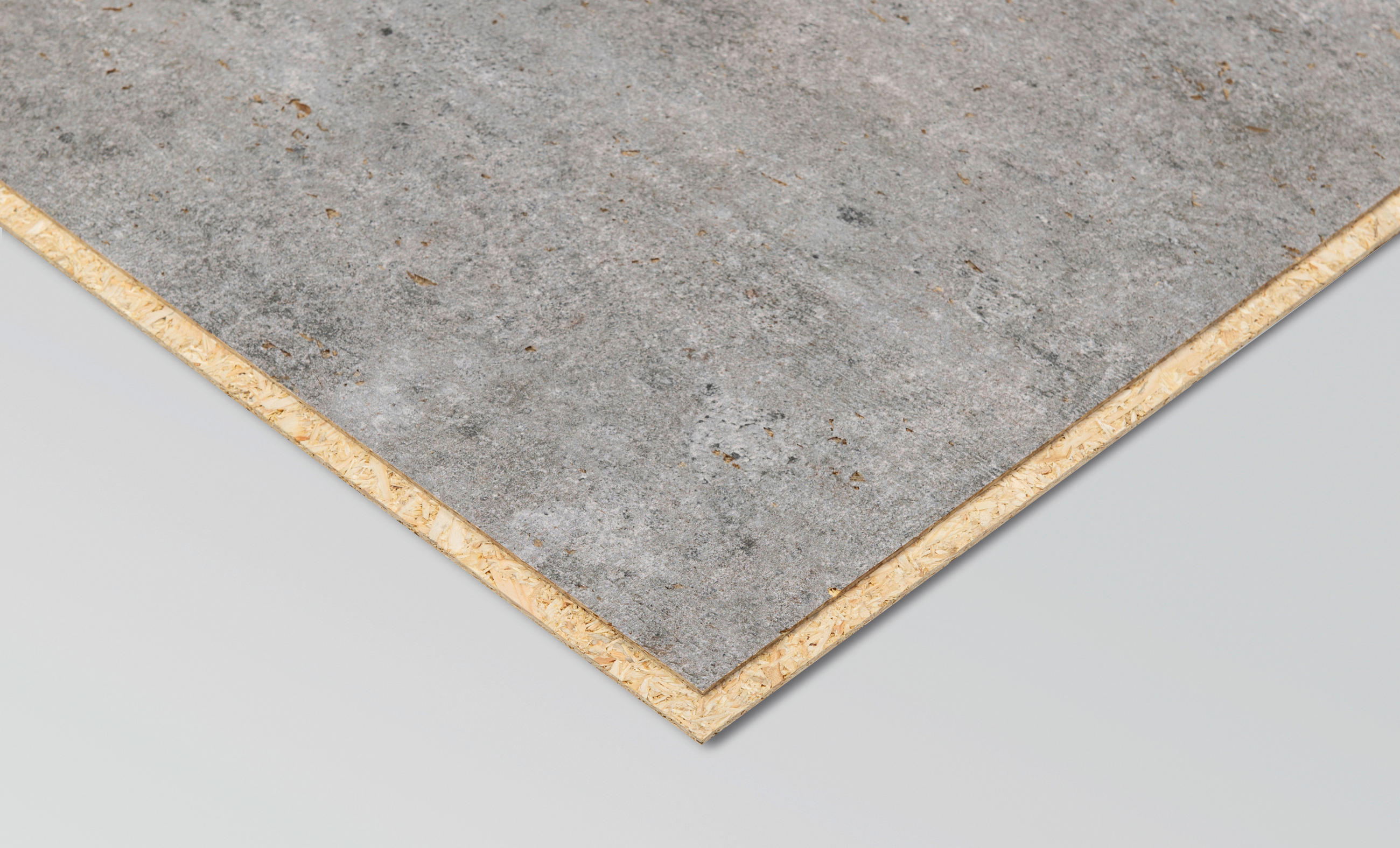 DECOWALL ROVIGO BETON 3 Stück  - Grau, KONVENTIONELL, Holzwerkstoff (125/66/1.2cm) - Egger Holzwerkstoffe