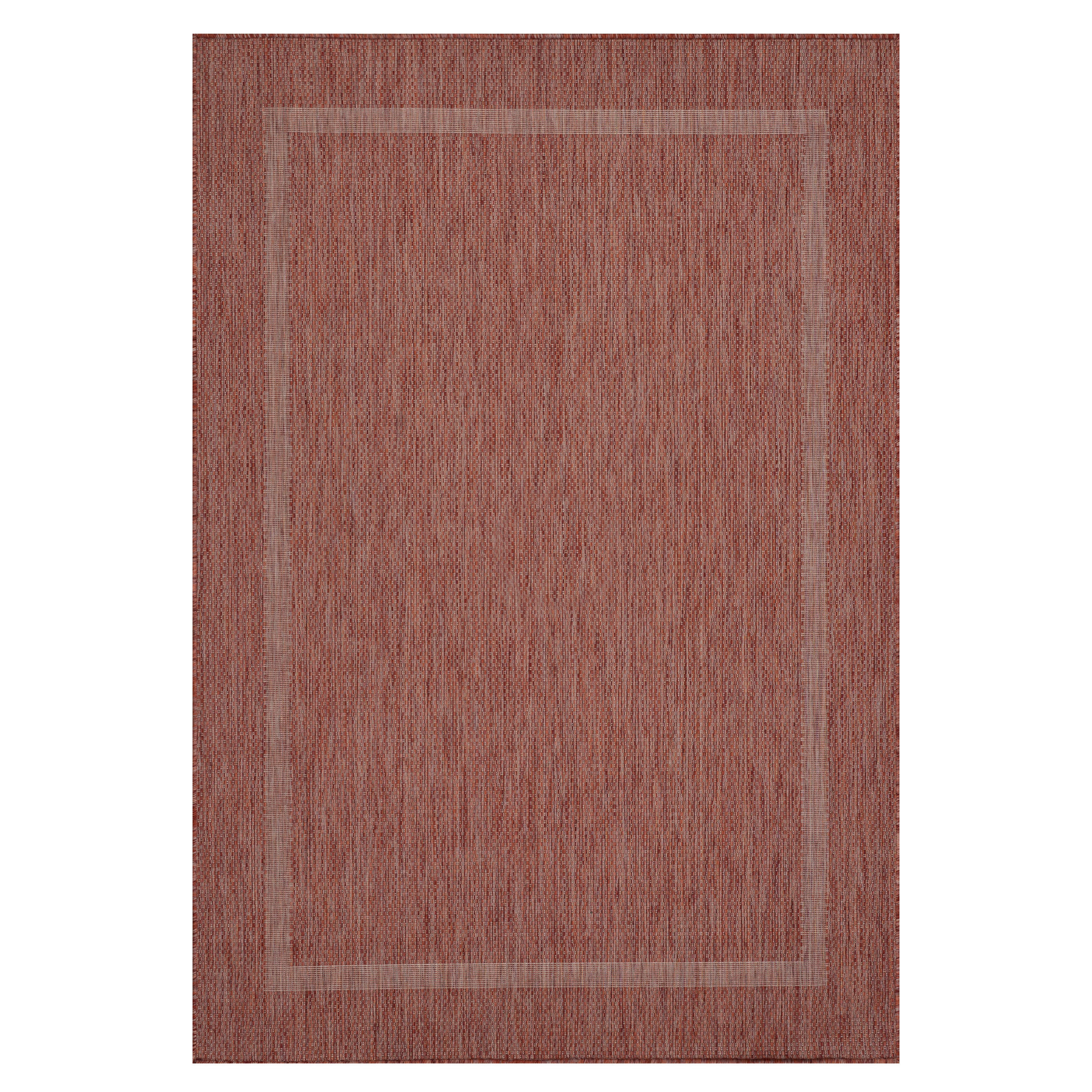 FLACHWEBETEPPICH 60/100 cm Relax  - Rot, Basics, Textil (60/100cm) - Novel