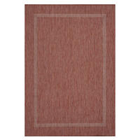 FLATVÄVD MATTA 120/170 cm Relax  - röd, Basics, textil (120/170cm) - Novel