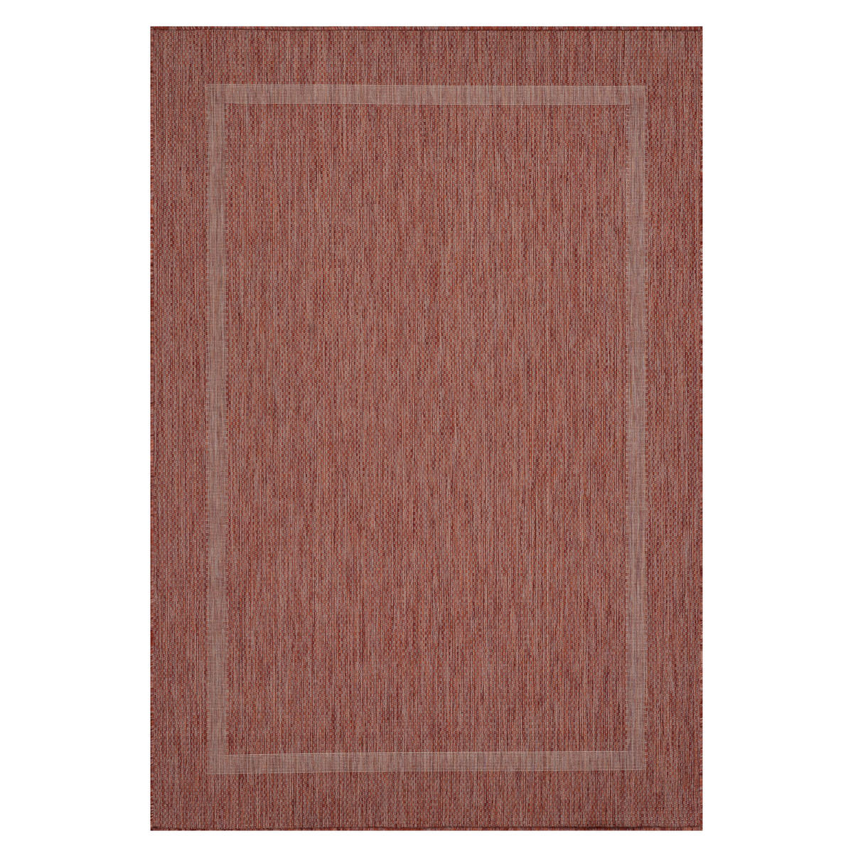 FLATVÄVD MATTA 120/170 cm Relax  - röd, Basics, textil (120/170cm) - Novel