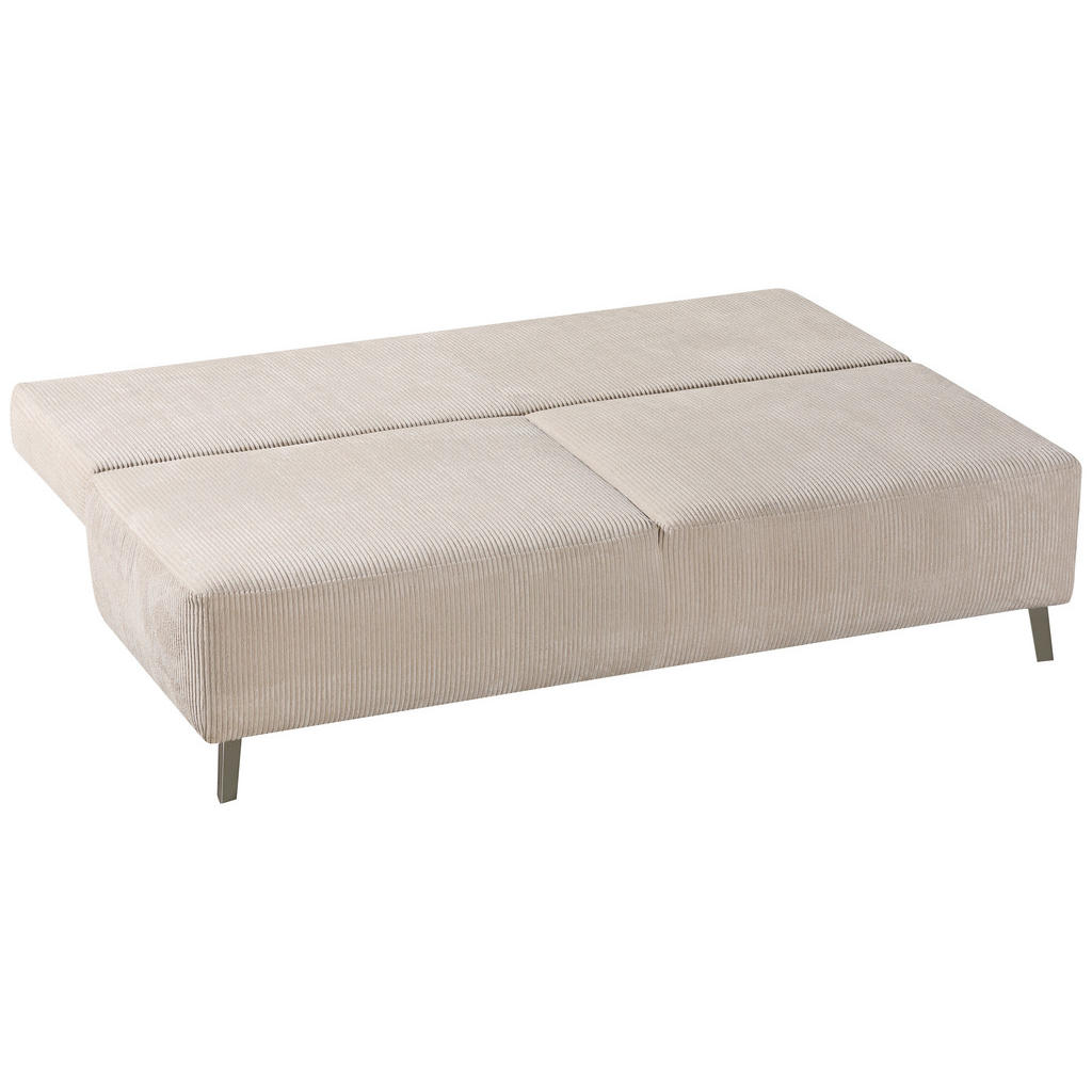 Thumbnail - Xxxl Schlafsofa, Creme, Textil, 2-Sitzer, 197x92x88 cm, Fußauswahl, Stoffauswahl, Wohnzimmer, Sofas & Couches, Schlafsof...