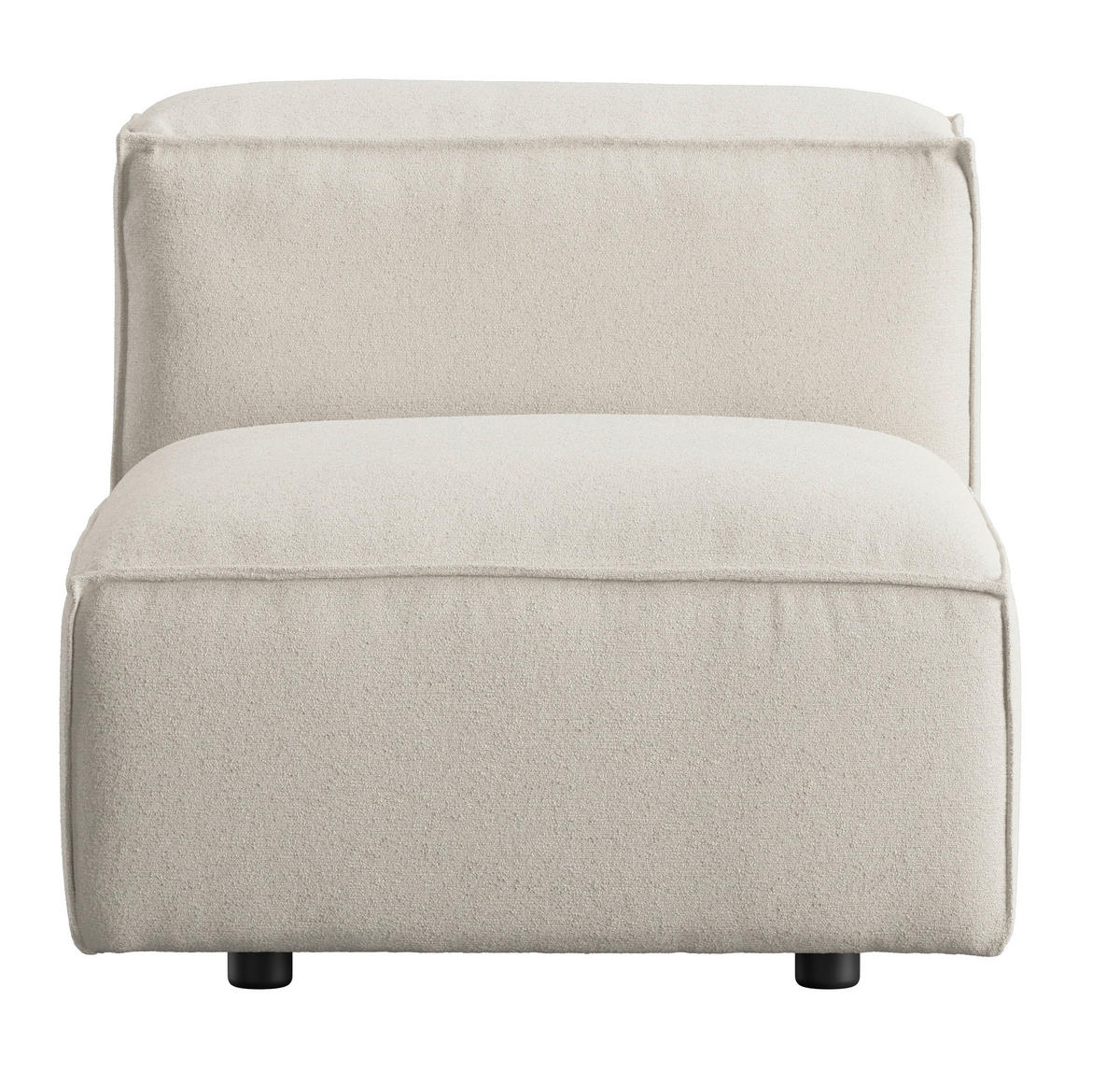 SOFFA i svart, beige  - beige/svart, Basics, trä/textil (317/65/97cm) - Niels Andersson