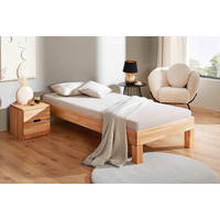FUTONBETT 90/200 cm  in Kernbuche   - Kernbuche, Natur, Holz (90/200cm) - MID.YOU