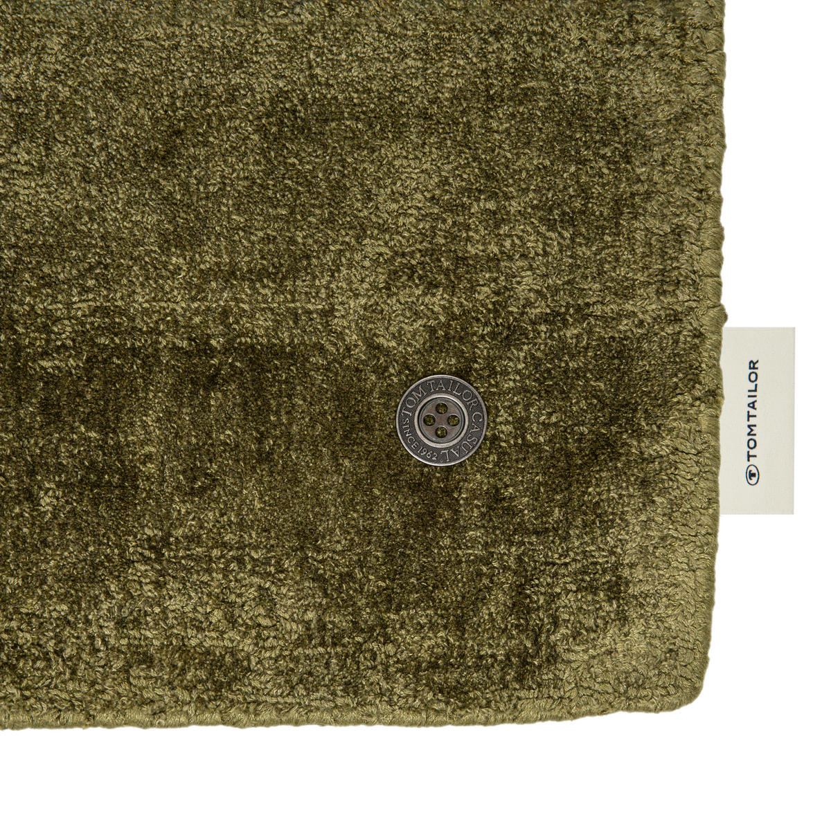 HANDWEBTEPPICH 85/155 cm Grün  - Grün, Basics, Textil (85/155cm) - Tom Tailor