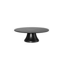 PLADANJ ZA TORTU    22,5 cm    Grande  - crna, Basics, keramika (22,5cm) - ASA