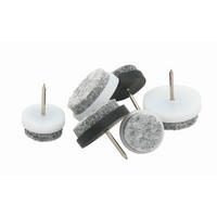 MÖBELTASSAR  per  m² - vit/aluminiumfärg, Basics, metall/textil (2cm)