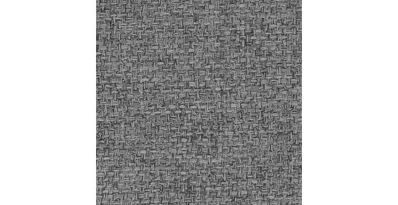 ECKSOFA in Webstoff Dunkelgrau - Dunkelgrau/Schwarz, KONVENTIONELL, Kunststoff/Textil (281/189cm) - Carryhome