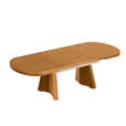 COUCHTISCH in Holz, Metall 125-165,5/71/54-73 cm  - Eichefarben, KONVENTIONELL, Holz/Metall (125-165,5/71/54-73cm) - Venda