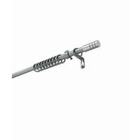 GARNIŠNA srebrna, metal - srebrna, Osnovno, metal (120-210cm) - Homeware