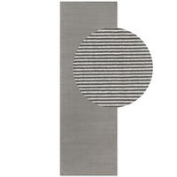 LÄUFER 80/240 cm Perles  - Anthrazit/Creme, Basics, Kunststoff (80/240cm) - Elle Decoration