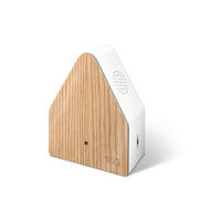 DEKOHÄNGER  - Eichefarben, LIFESTYLE, Holz/Kunststoff (11,7/14,3/6,2cm)