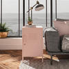 BEISTELLTISCH in Metall 38/40/69 cm  - Rosa, Design, Metall (38/40/69cm) - MID.YOU