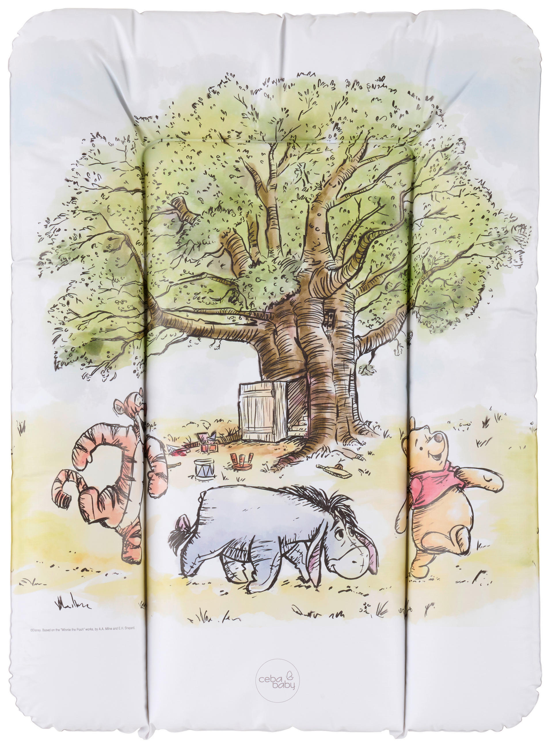 PREBAĽOVACIA PODLOŽKA, 50/70 cm - viacfarebná, plast (50/70cm) - Disney