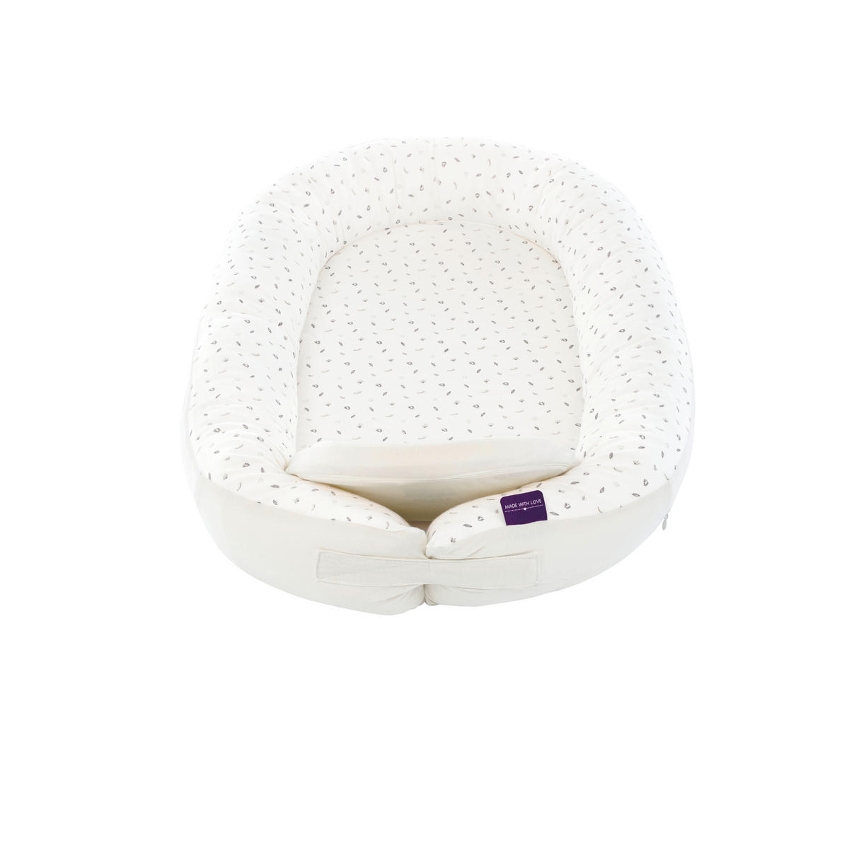 KUSCHELNEST Faultier  85/48/16 cm   - Multicolor/Weiß, Trend, Textil (85/48/16cm) - Träumeland