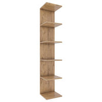 WANDREGAL  - Honigeiche, MODERN, Holzwerkstoff (35/180/30cm) - MID.YOU