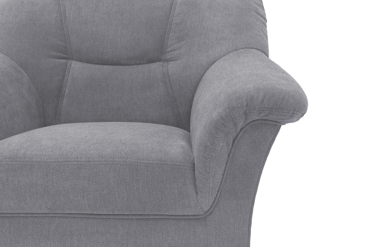 SESSEL Mikrofaser Dunkelgrau    - Dunkelgrau/Schwarz, KONVENTIONELL, Kunststoff/Textil (102/83/81cm) - MID.YOU