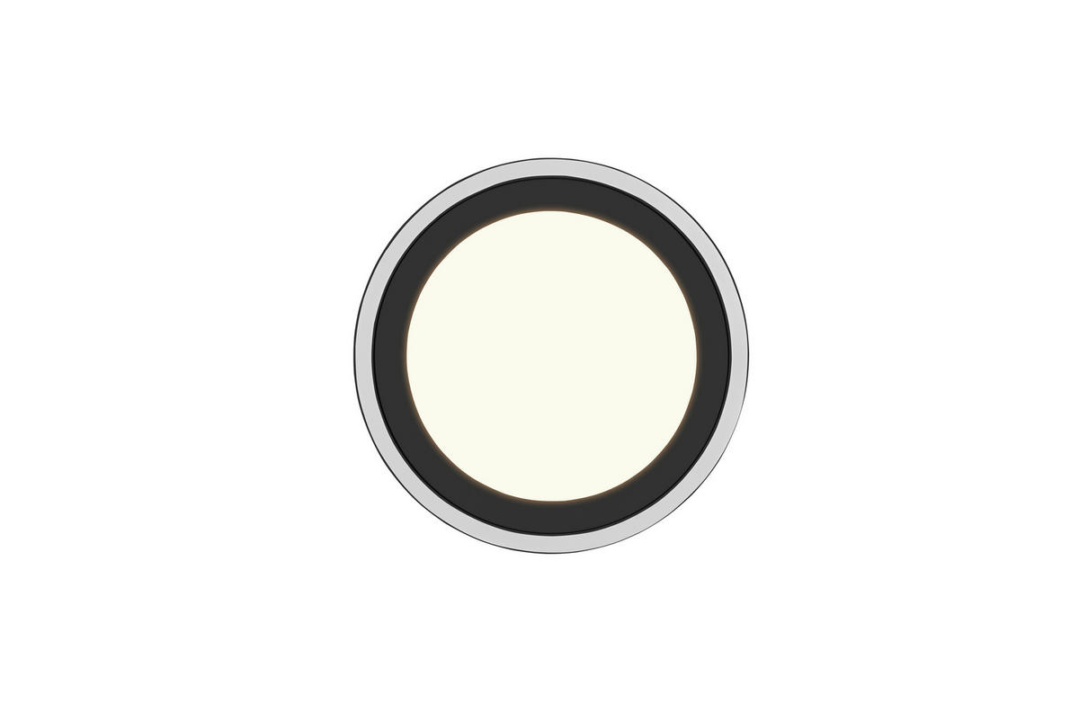 LED-TAKLAMPA 33/4 cm  - svart, Basics, plast (33/4cm)