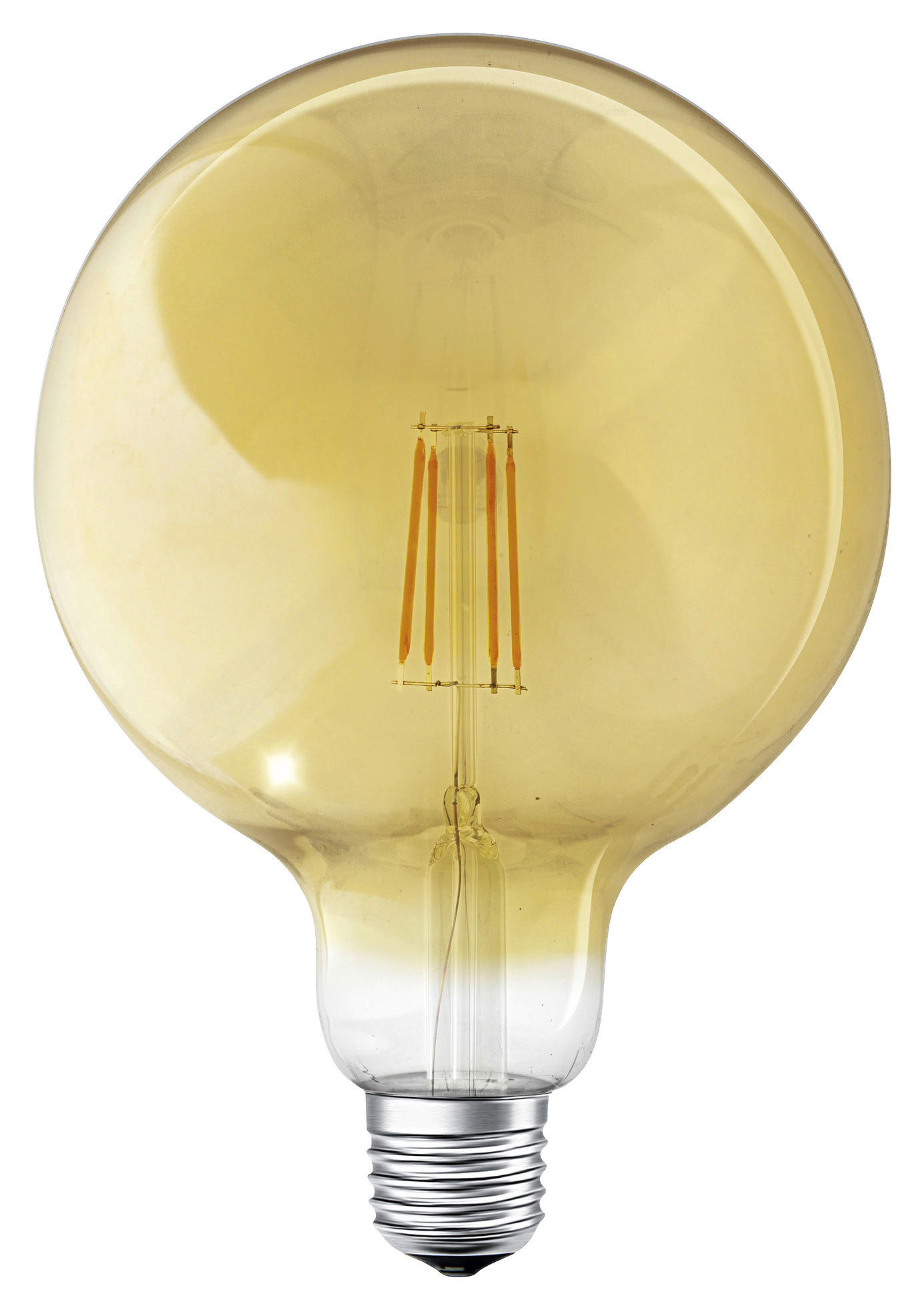 LED-LEUCHTMITTEL   E27 6 W 825 lm  - Goldfarben, Basics, Glas (12,4/16,8cm) - Ledvance