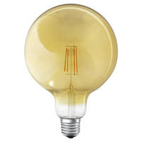 LED-LEUCHTMITTEL   E27 6 W 825 lm  - Goldfarben, Basics, Glas (12,4/16,8cm) - Ledvance