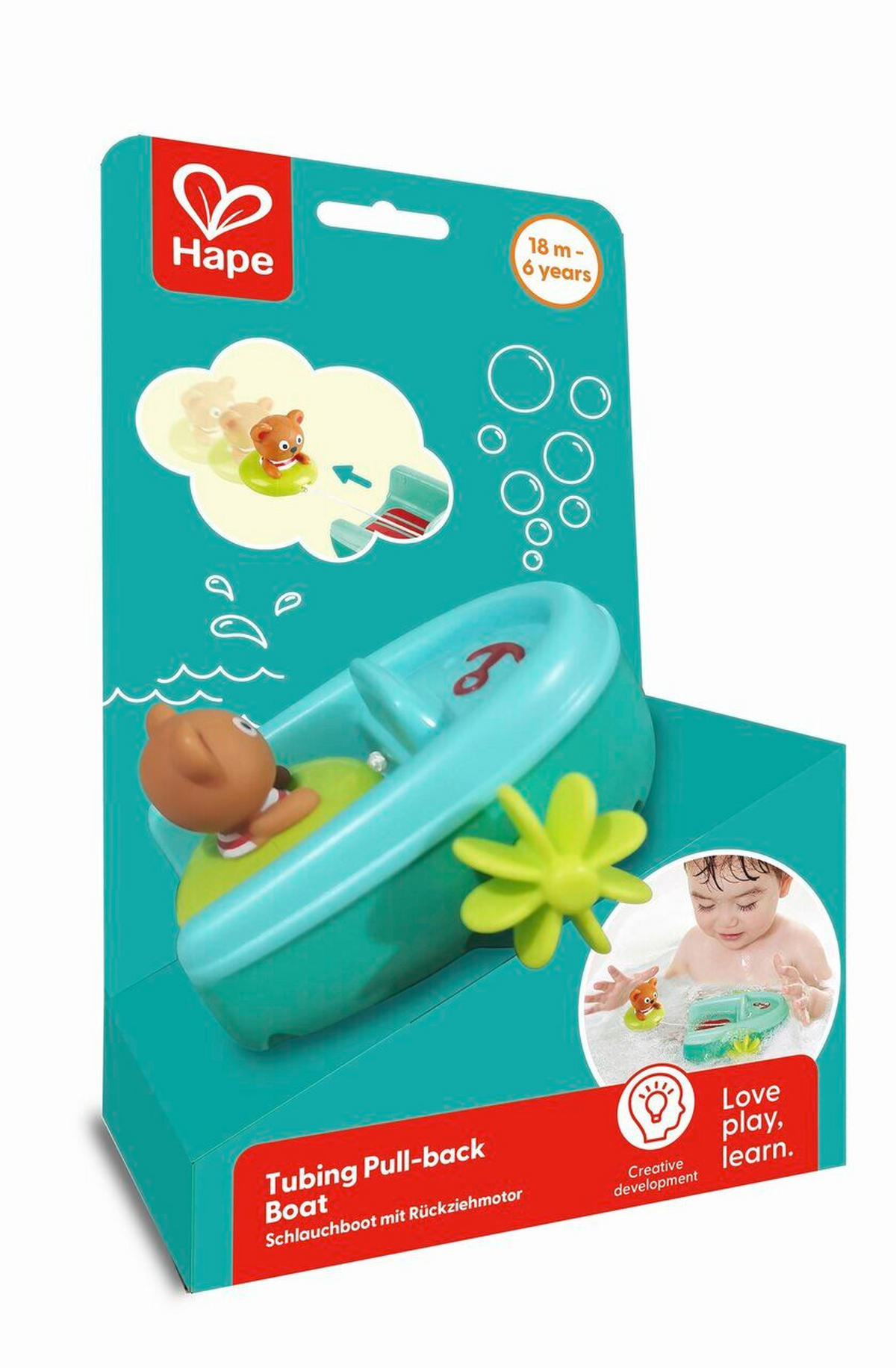 BADESPIELZEUG - Multicolor, Basics, Kunststoff (10,5/6/11cm) - Hape