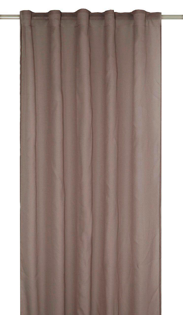 FERTIGVORHANG  - Braun, Basics, Textil (280/300cm) - Svanefors