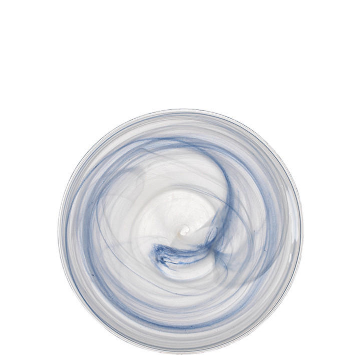 FRÜHSTÜCKSTELLER SALERNO    - Blau/Beige, Design, Glas (21/1,50/21cm) - Leonardo