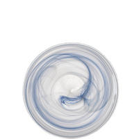 FRÜHSTÜCKSTELLER SALERNO    - Blau/Beige, Design, Glas (21/1,50/21cm) - Leonardo