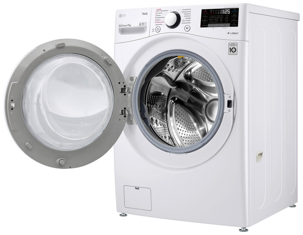 WASCHMASCHINE F11WM17TS2  - Weiß, Trend, Glas/Kunststoff (70/99/77cm) - LG