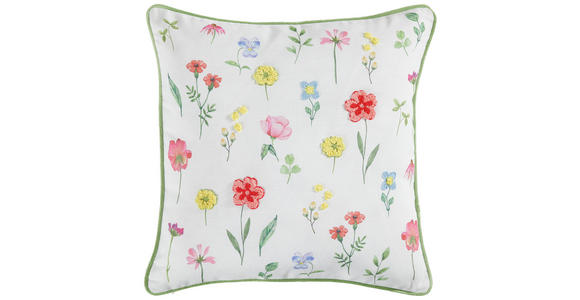 KISSENBEZUG FLOWERY 45/45 cm  - Multicolor, Basics, Textil (45/45cm) - Esposa