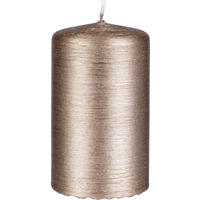 KERZE - Goldfarben, Basics (6/10cm)