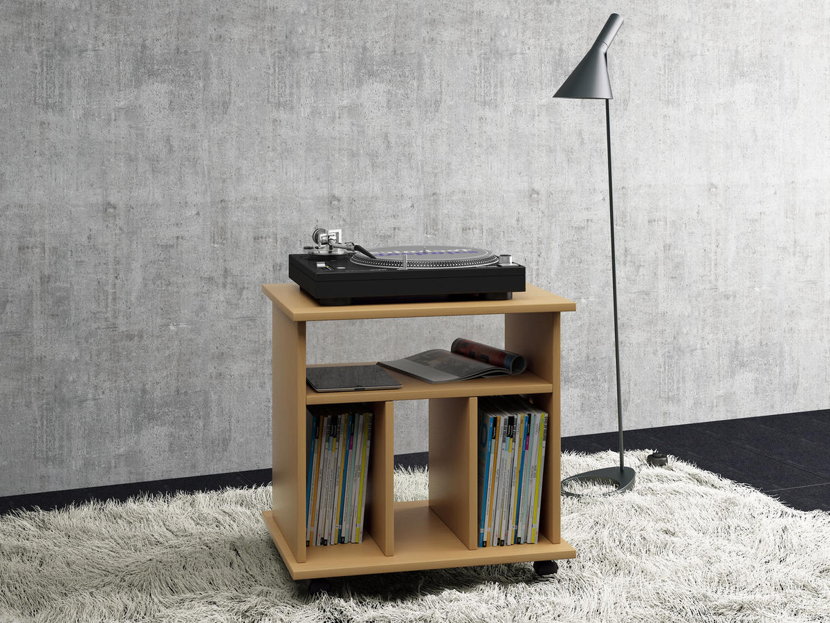 VINYLHYLLA 60/59/45 cm  - bokfärgad, Basics, trämaterial (60/59/45cm) - MID.YOU