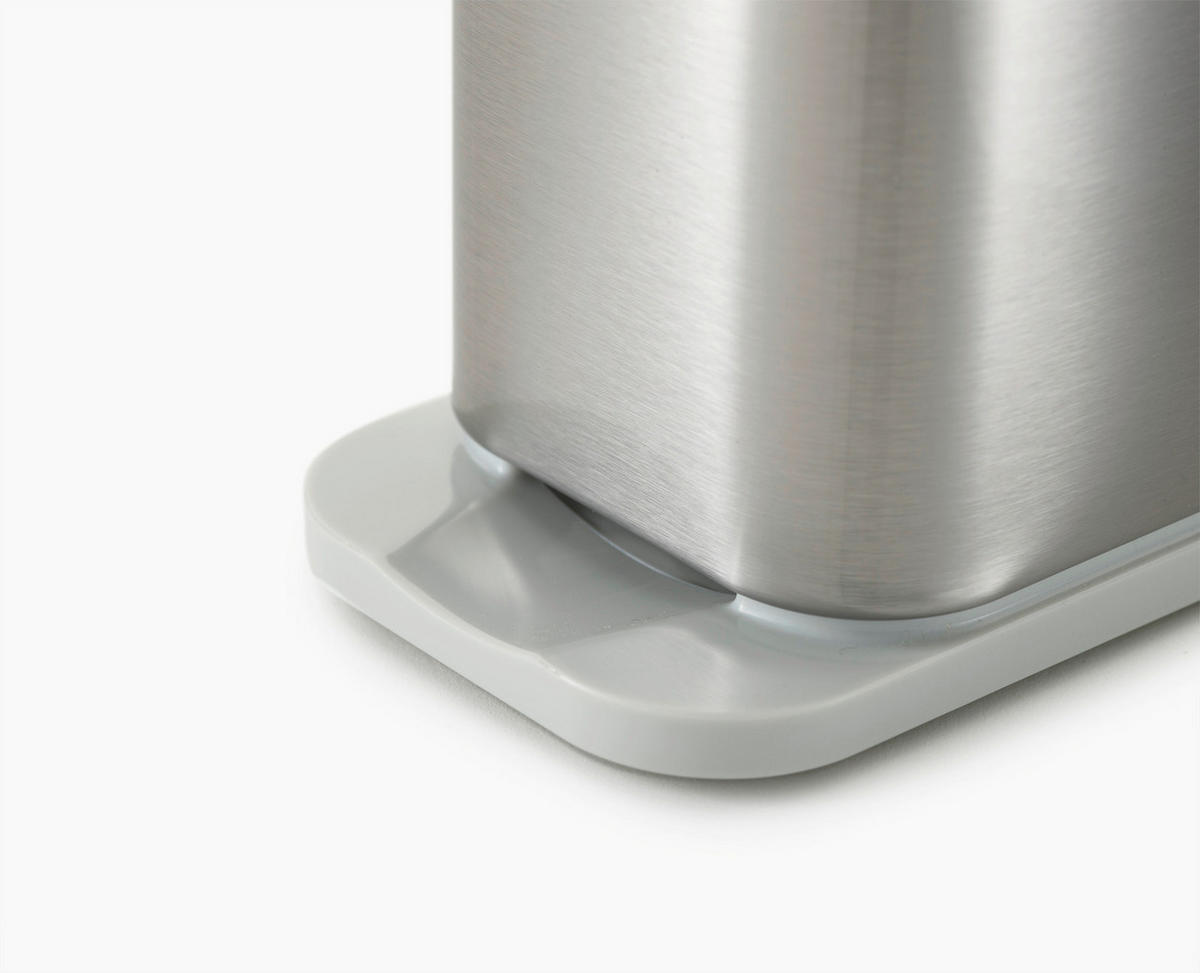 DRŽAČ ZA SUNĐER Surface  - srebrna, Osnovno, metal/plastika (20,2/13,5/8,4cm) - Joseph Joseph