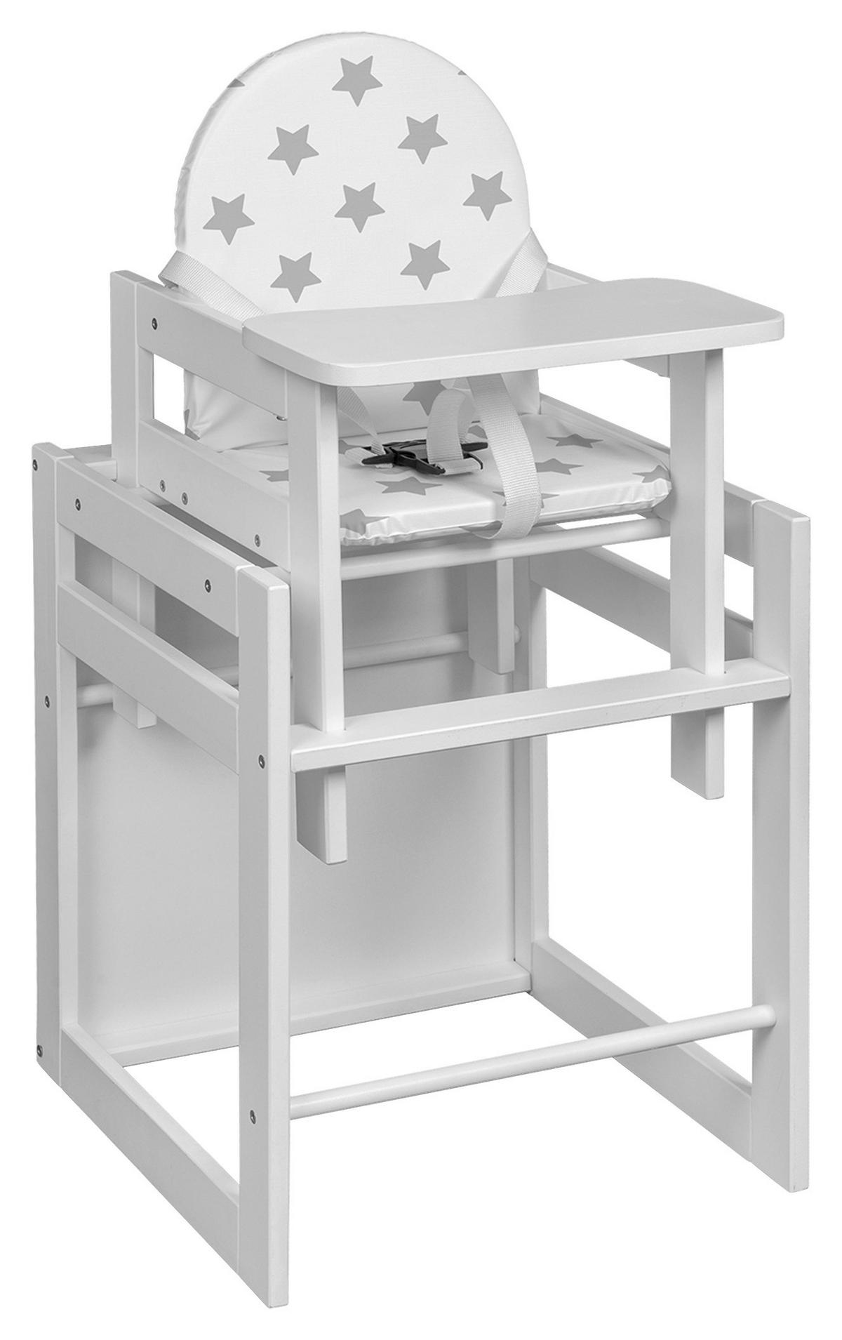 KOMBI HRANILICA  VIKI  - bijela, Basics, drvo - My Baby Lou