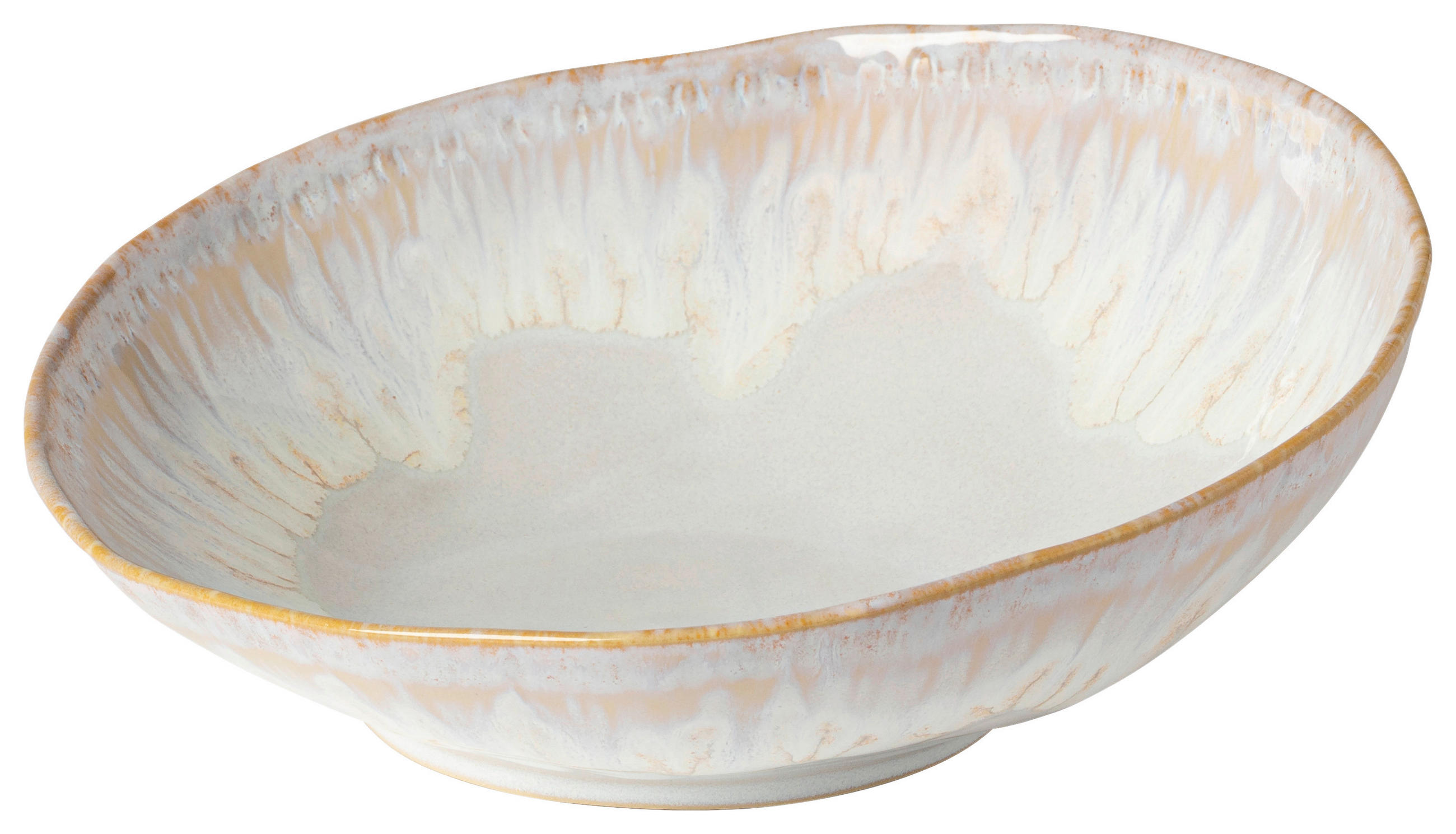 SCHALE BRISA   - Weiß, Basics, Keramik (23,5/8,5cm) - Costa Nova