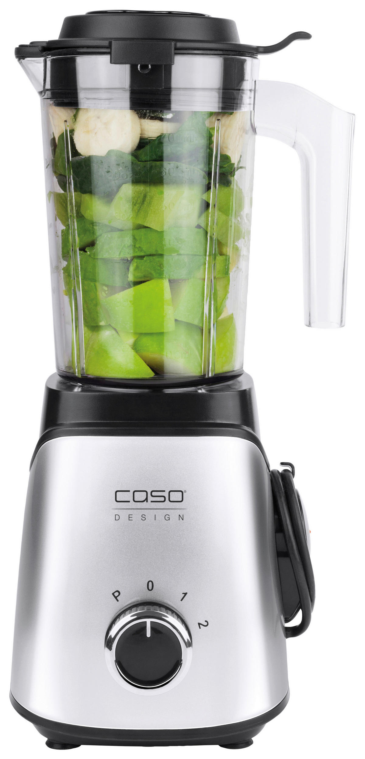 SAMOSTOJEĆI MIKSER  - svijetlo siva/crna, Basics, metal/plastika (17/37/16cm) - CASO Design