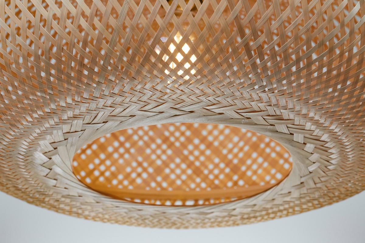 ZÁVĚSNÉ SVÍTIDLO, 50/25 cm  - přírodní barvy, Basics, přírodní materiály (50/25cm) - Good & Mojo