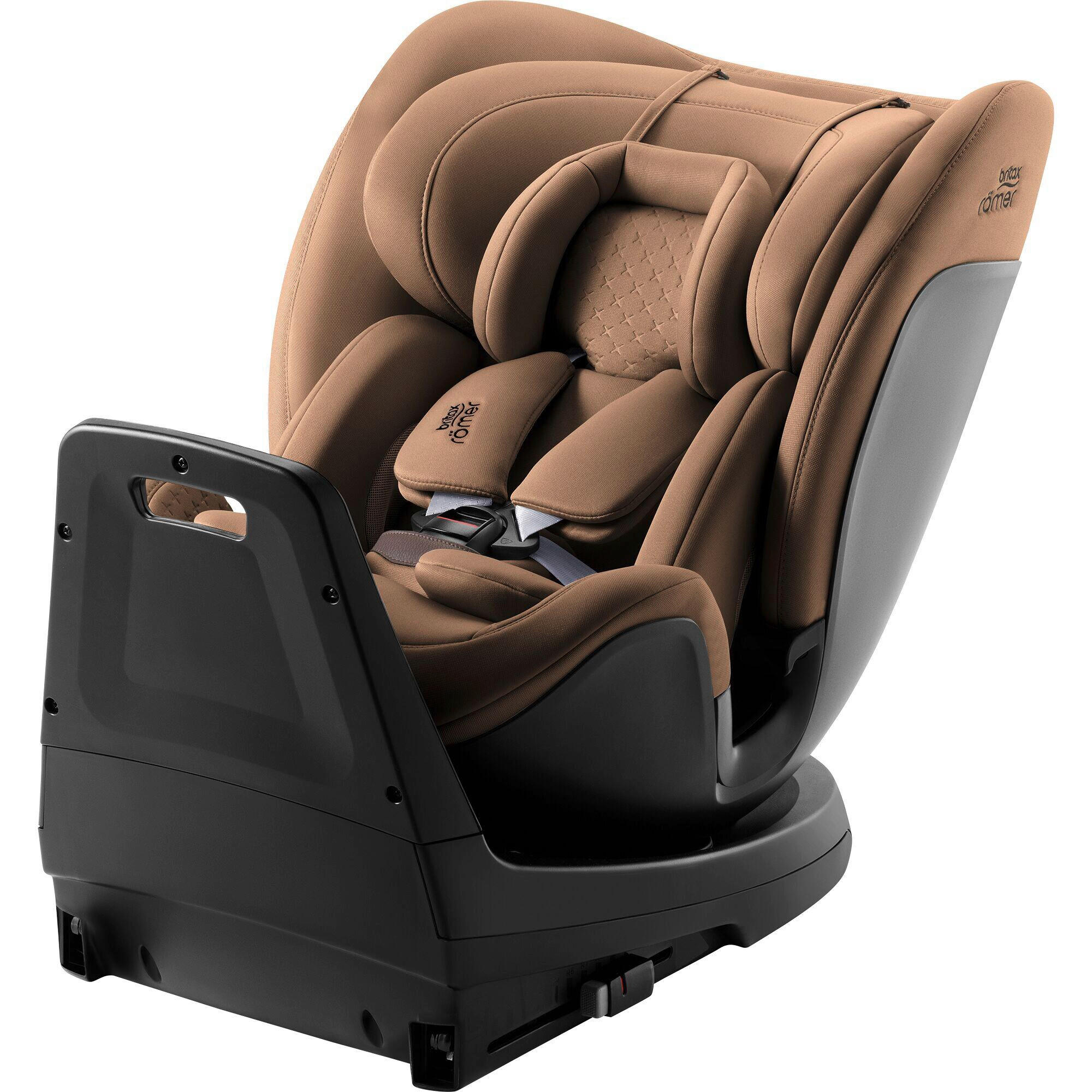 REBOARDER-KINDERSITZ SWIVEL-GROW MAX AIR  - Cognac, Basics, Kunststoff/Textil (44/57/56cm) - Britax Römer