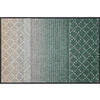 FUßMATTE 50/75 cm Green Desert  - Beige/Grau, Design, Kunststoff/Textil (50/75cm) - wash+dry