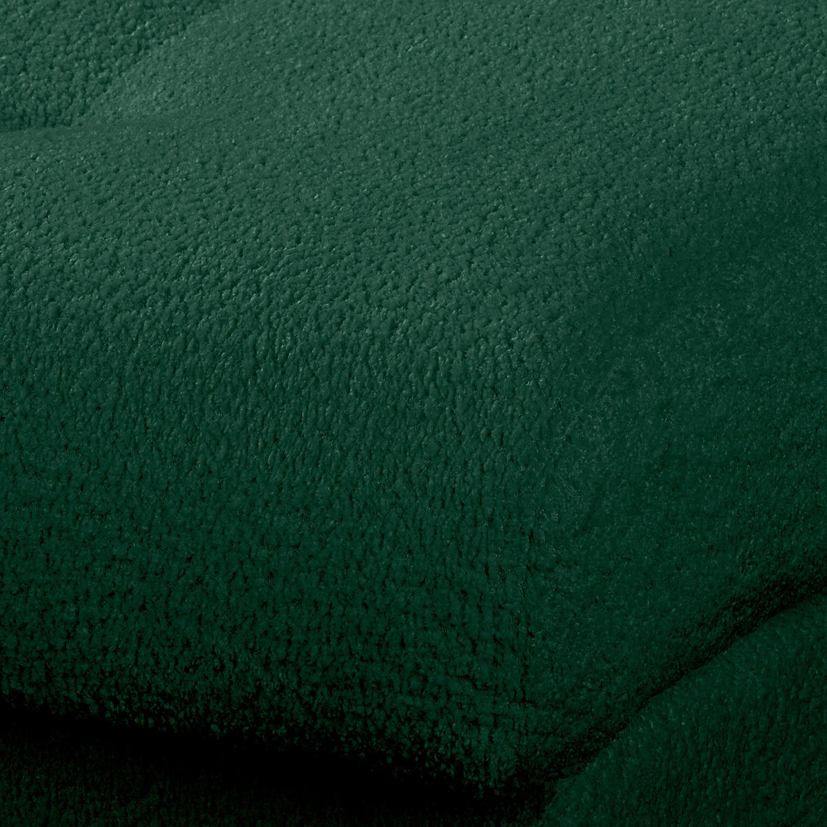 ECKSOFA Naomi in Chenille Grün Rückenkissen  284/243 cm  - Schwarz/Grün, Design, Kunststoff/Textil (284/243cm) - P & B