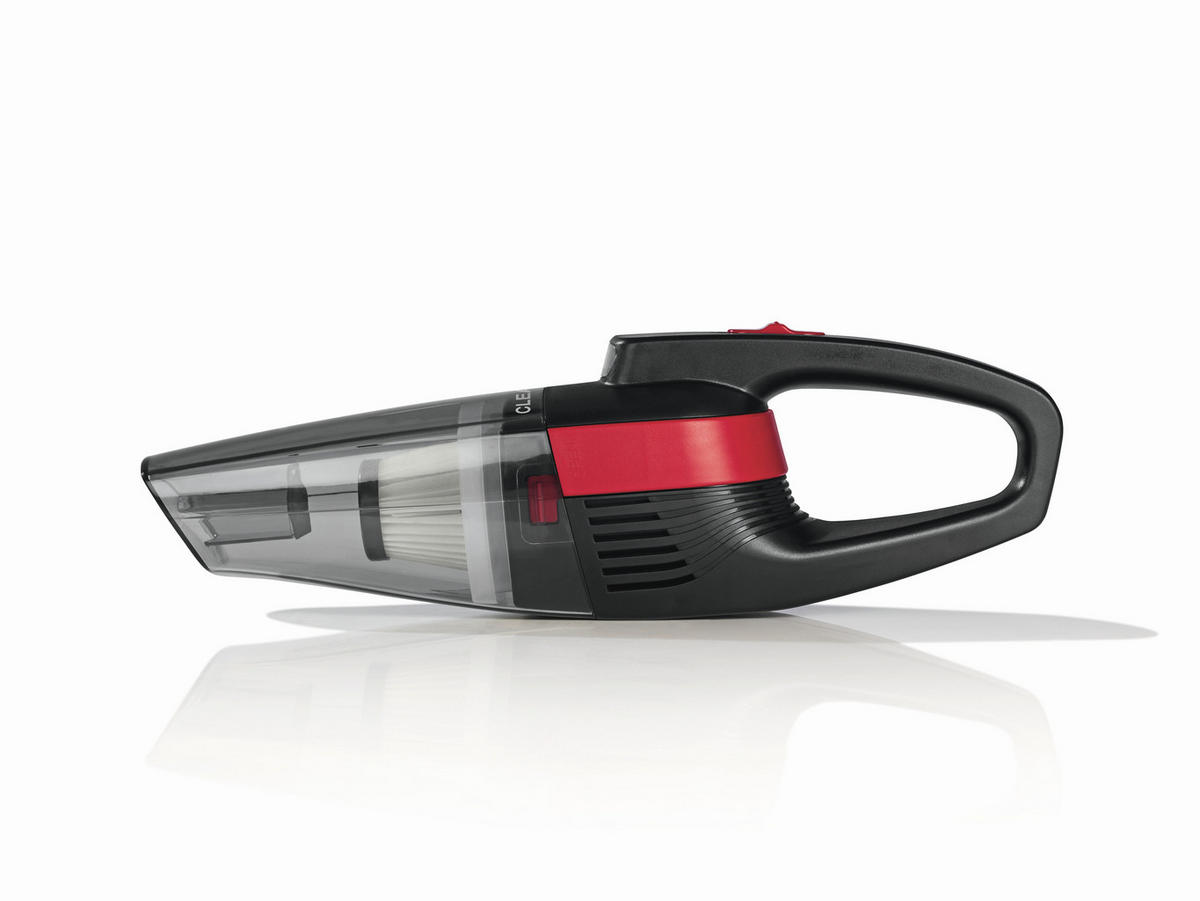 AKKU-HANDSTAUBSAUGER  - Rot/Grau, Basics, Kunststoff (39l) - CLEANMAXX