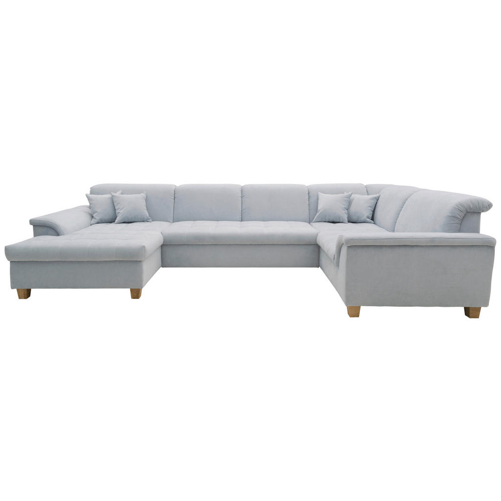 Wohnlandschaft Franzi Mit Schlaffunktion Pastellblau