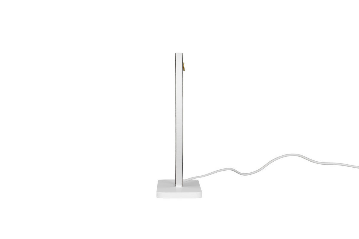 LED-DEKOLEUCHTE 19,5/19,5 cm  - Weiß, Design, Kunststoff/Metall (19,5/19,5cm) - Novel