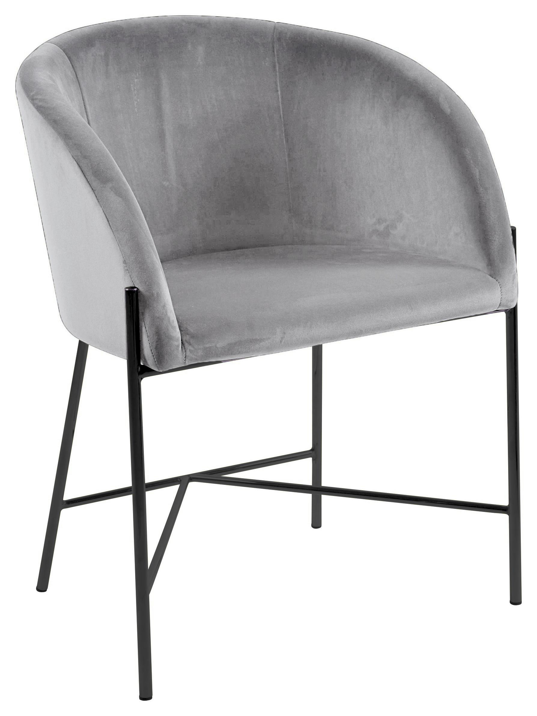 Armlehnstuhl in Grau