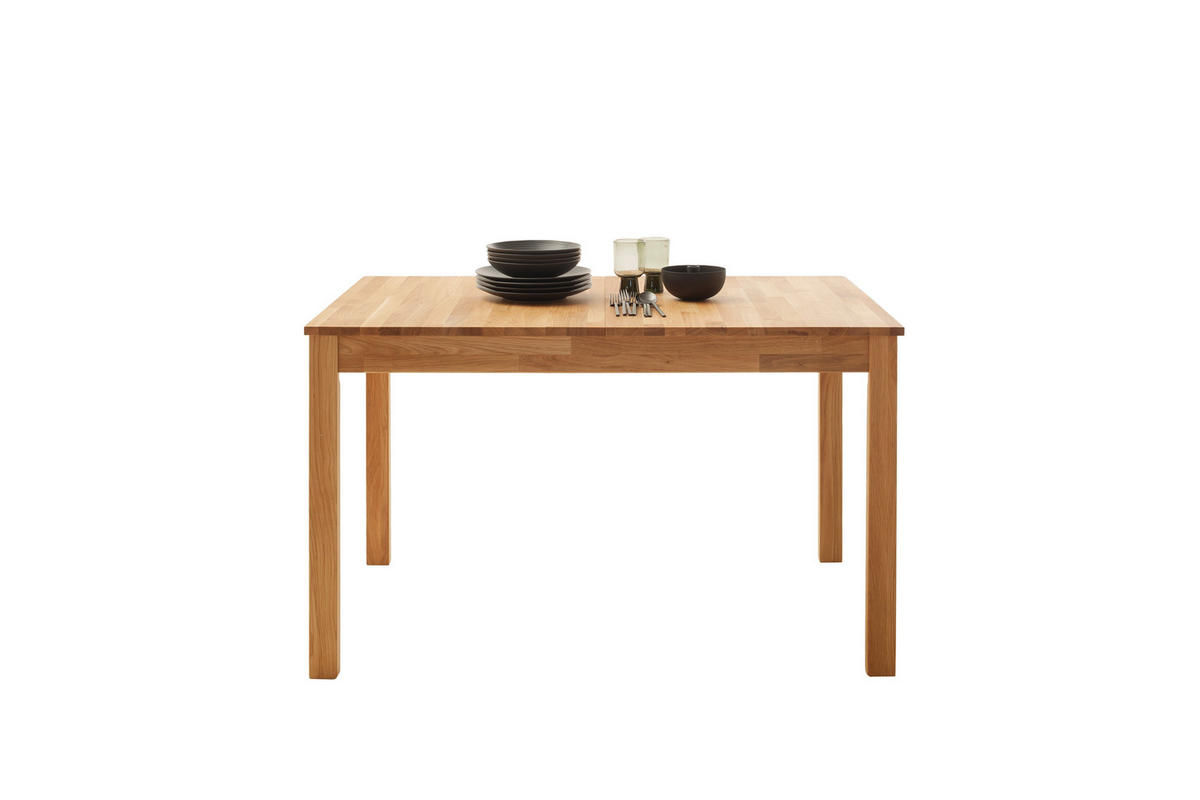 ESSTISCH in Holz 125/80/77 cm  - Wildeiche, KONVENTIONELL, Holz (125/80/77cm) - MID.YOU