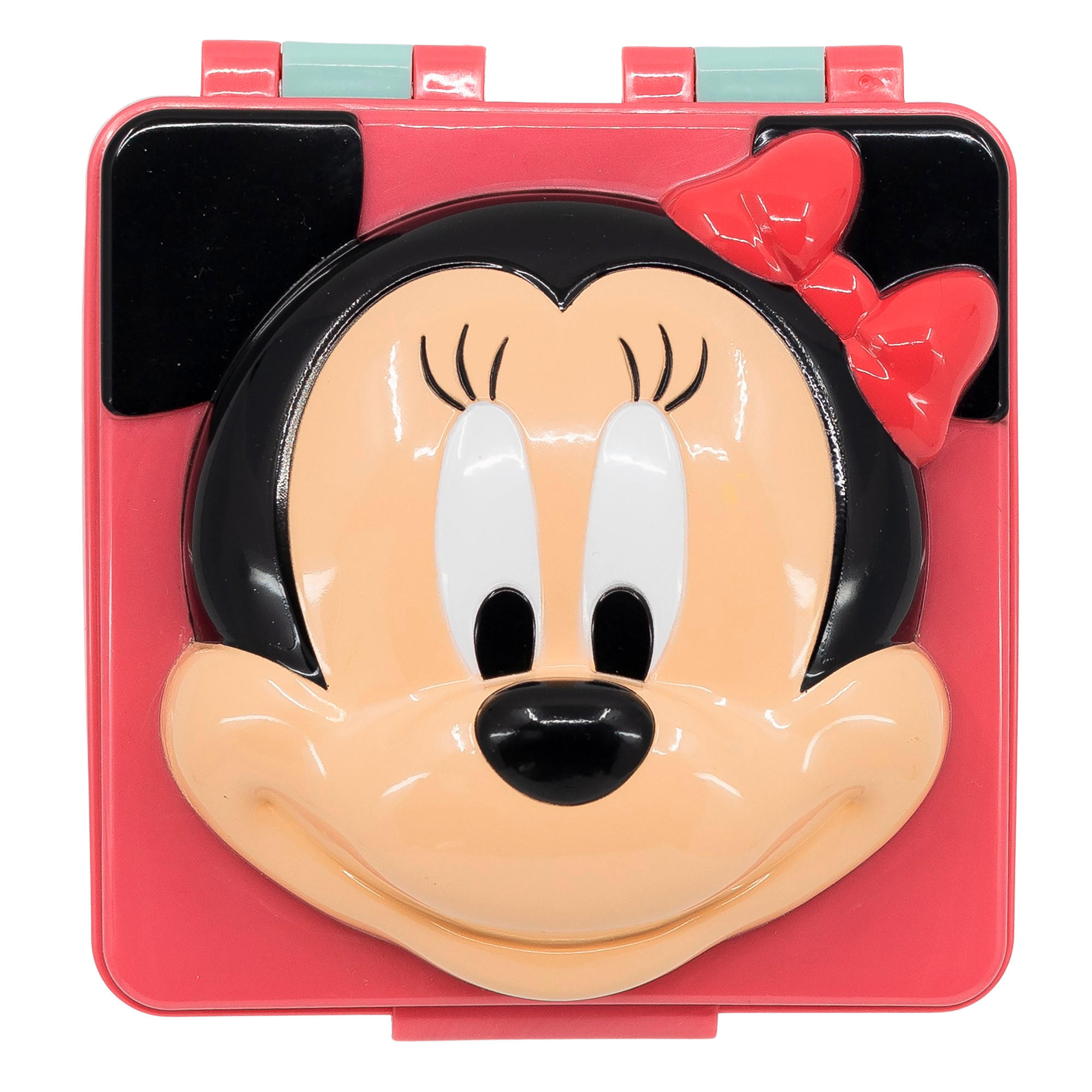 LUNCHBOX - Türkis/Pink, Basics, Kunststoff (13,5/13,5/9cm) - Disney