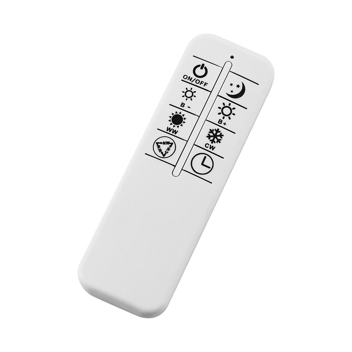 LED-TAKLAMPA Cuva 58 W 101/43/8,5 cm  - nickelfärgad, Design, metall/plast (101/43/8,5cm) - Novel