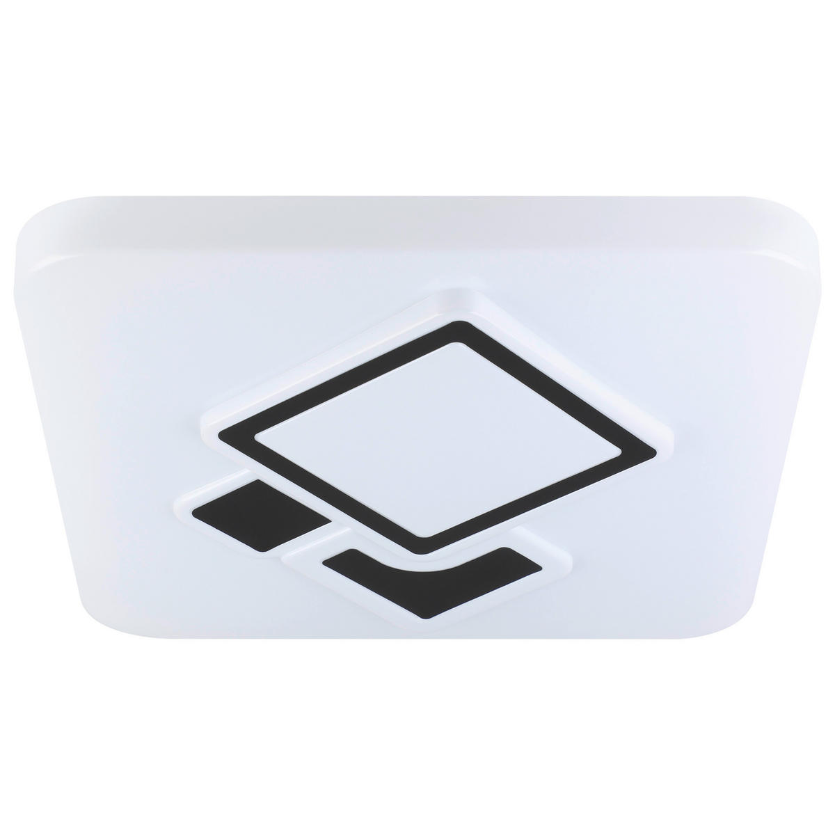 LED-WANDLEUCHTE - Weiss/Schwarz, Basics, Kunststoff/Metall (38,5/38,5/38,5cm) - Eglo