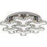 LED-DECKENLEUCHTE - Chromfarben, Design, Glas/Metall (80/14cm) LED-DECKENLEUCHTE - Chromfarben, Design, Glas/Metall (80/14cm)